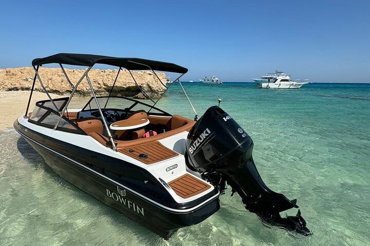 Private Speedboat to Magawish Island ,Snorkeling from Hurghada