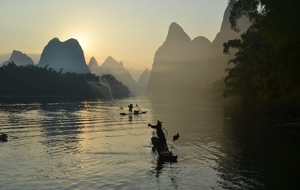 Li River Cruise Reed Flute Cave Elephant Hill Daxu Town Day Tour