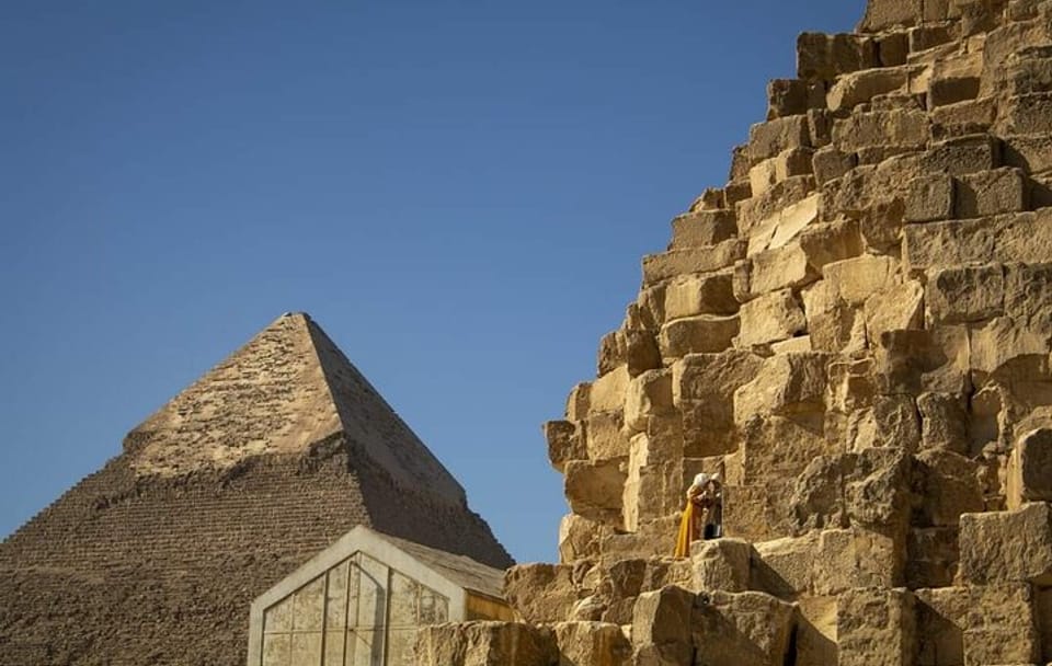 Private Giza Pyramids & Saqqara Tour with Camel Ride