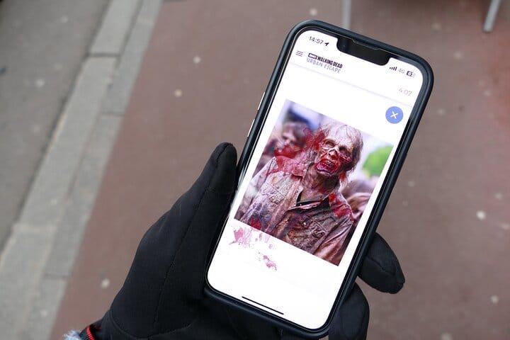 Urban adventure in Amiens theme zombies