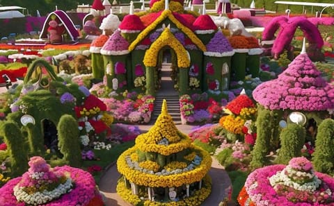Miracle Garden Visit in Dubai with Private Transfers