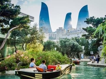 Multiple-day-tour-3 nights-4 days-Azerbaijan Tour-Baku-Bartholomew Church-Juma Mosque-Muhammad Mosque-Aga Mikayil Bath House-Miniature Books Museum-Palace of the Shirvanshahs