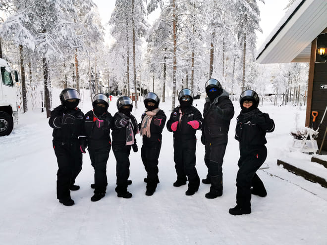 Snowmobile Safari and Reindeer Experience photo 5
