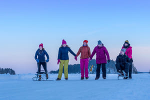 Tour Skating Trip to Linnansaari National Park