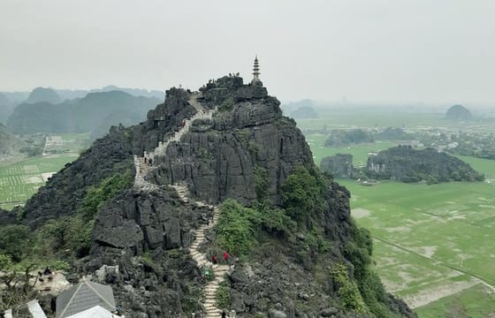 Ninh Binh Full-Day Tour from Hanoi to Hoa Lu, Tam Coc & Mua Cave Via Boat & Bike