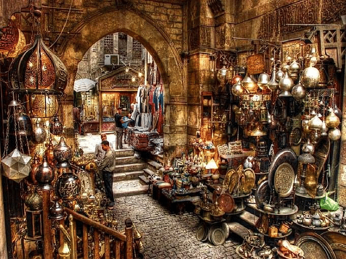 Hanging Church & Islamic Cairo. The Citadel & Alabaster Mosque, Khan el Khalili bazaar, Sultan Hassan Mosque