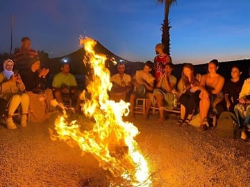 Agafay Sunset Dinner Show from Marrakech with Camel & Quad