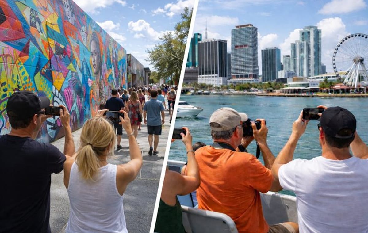 Miami All-In-One: City Sightseeing & water taxi experience
