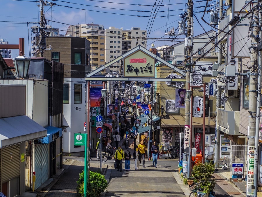 Yanaka Ginza shopping street