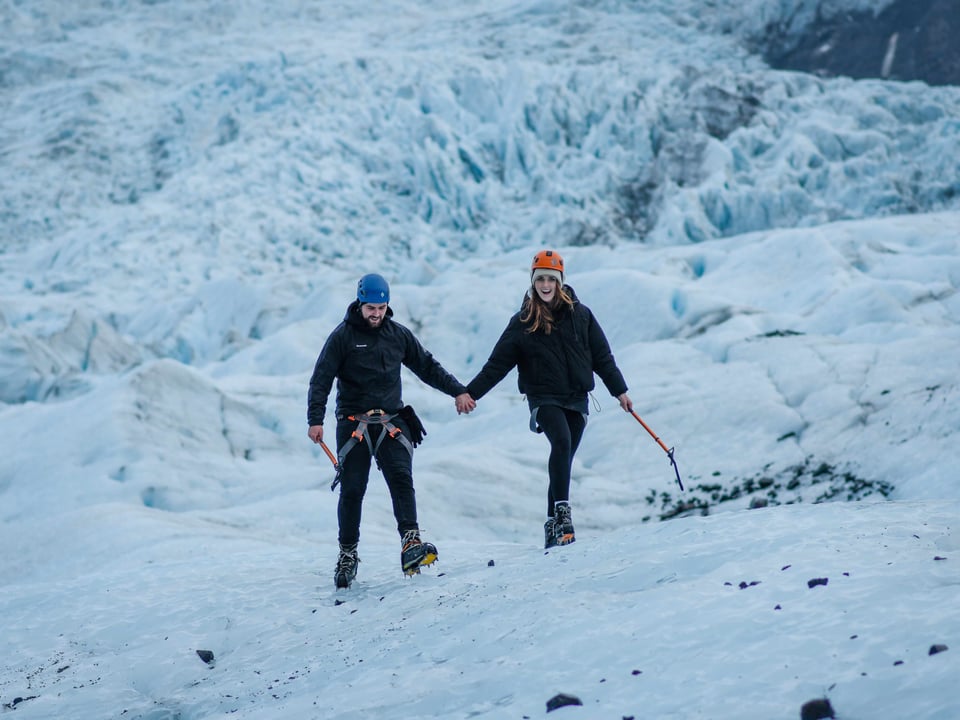 Private Glacier Hike Captured — Icarus Rising ehf