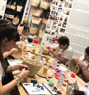 Marrakech: Embroidery & Arabic Calligraphy Workshop with Tea