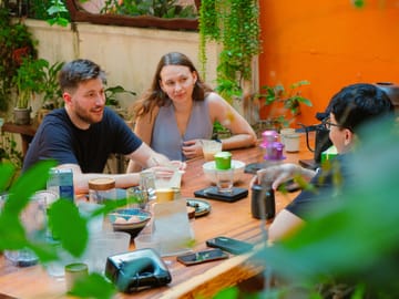 Hanoi Coffee Brewing Class with Snacks and Wine Tasting