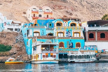 Nubian Village Visit and Sunset Felucca Cruise in Aswan