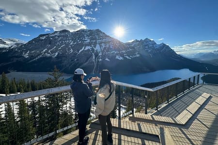Moraine Lake,Lake Louise,Emerald& Peyto Lake 4 lakes from Calgary