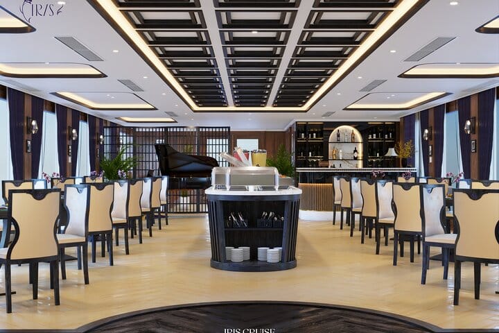 IRIS CRUISE - 5 Star Day Cruise - Halong Bay 1 Day - JACUZZI POOL