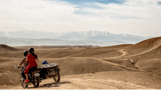 ½ Day : Desert Ride on Vintage Sidecar Moto | Private & Luxury	 10
