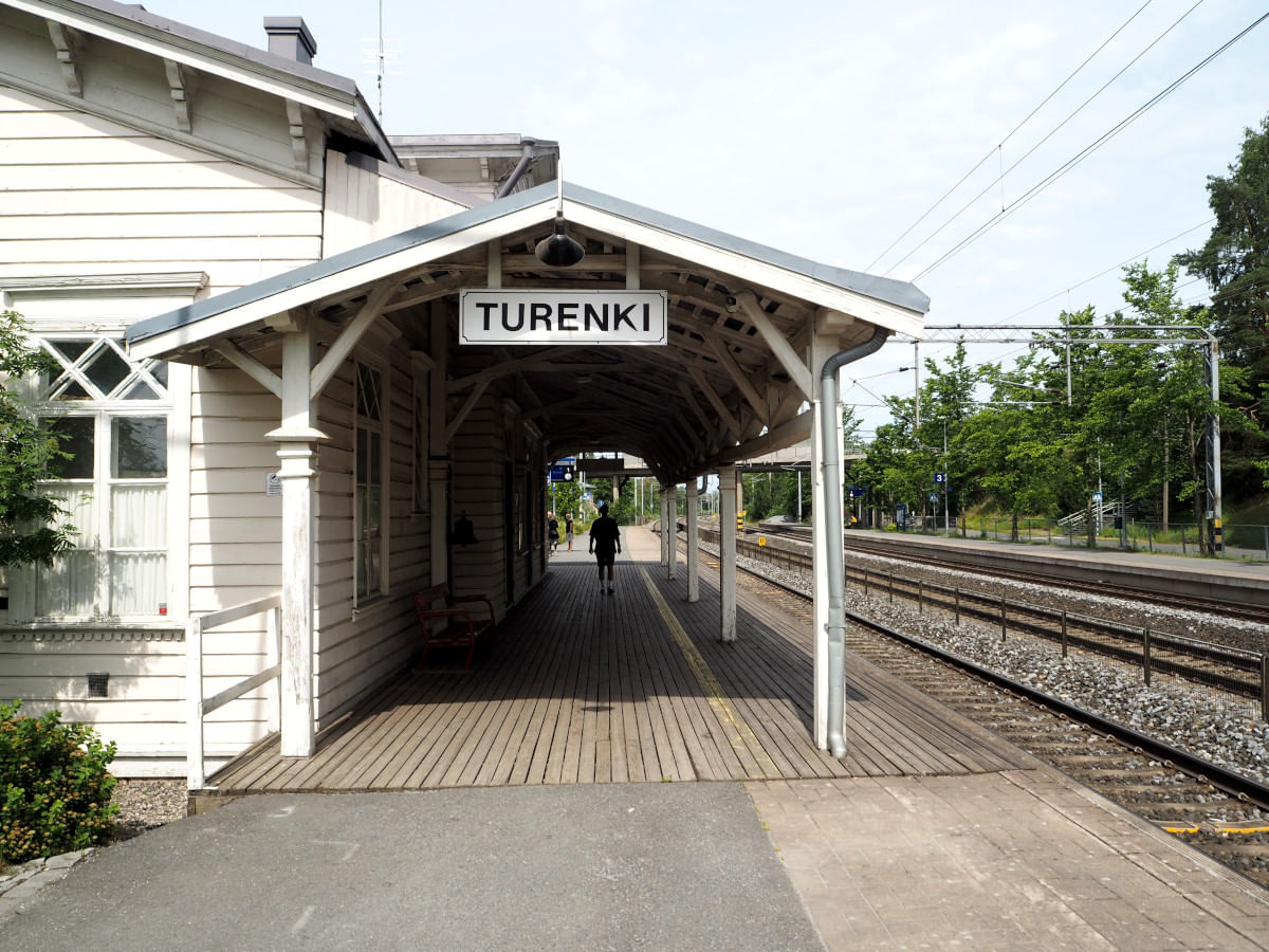 Der alte Bahnhof von Turenki