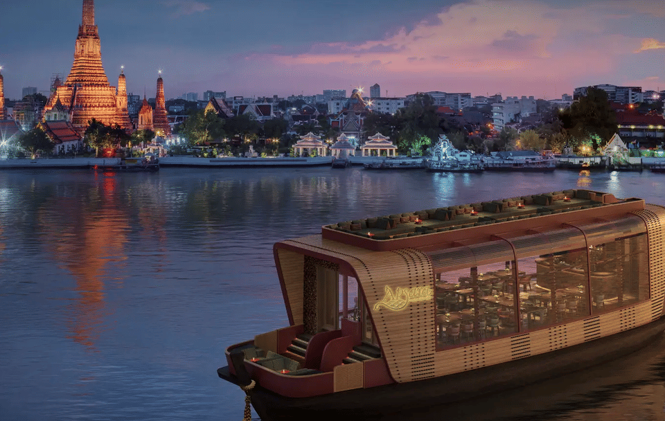 Fine Dining Cruise with Four-Course Thai Menu in Bangkok
