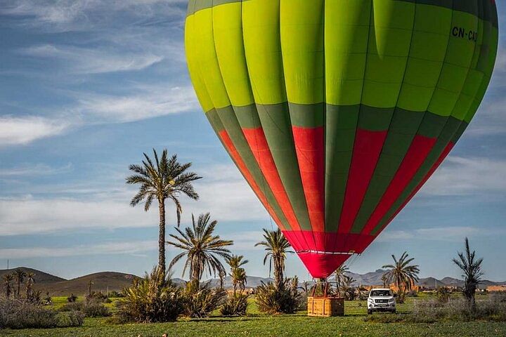 Hot Air Balloon Ride Over Atlas Mountains with Berber Breakfast in Marrakech