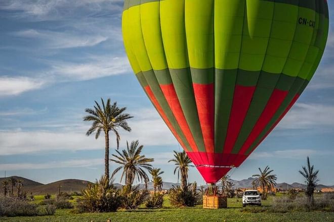 Sunrise Over the Atlas: Hot Air Balloon and Berber breakfast
