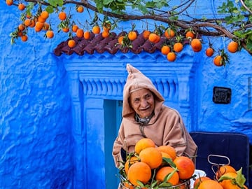 Chefchaouen Full Day Trip from Fes : Blue City and Mountain Drive