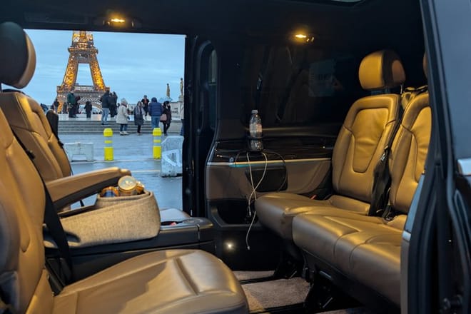 Transfer CDG Paris private Ideal families with child seats 4