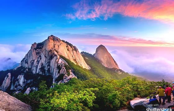 Mt.Bukhansan Hiking and Korean Sauna Tour with Sauna Scrub Service&Korean BBQ