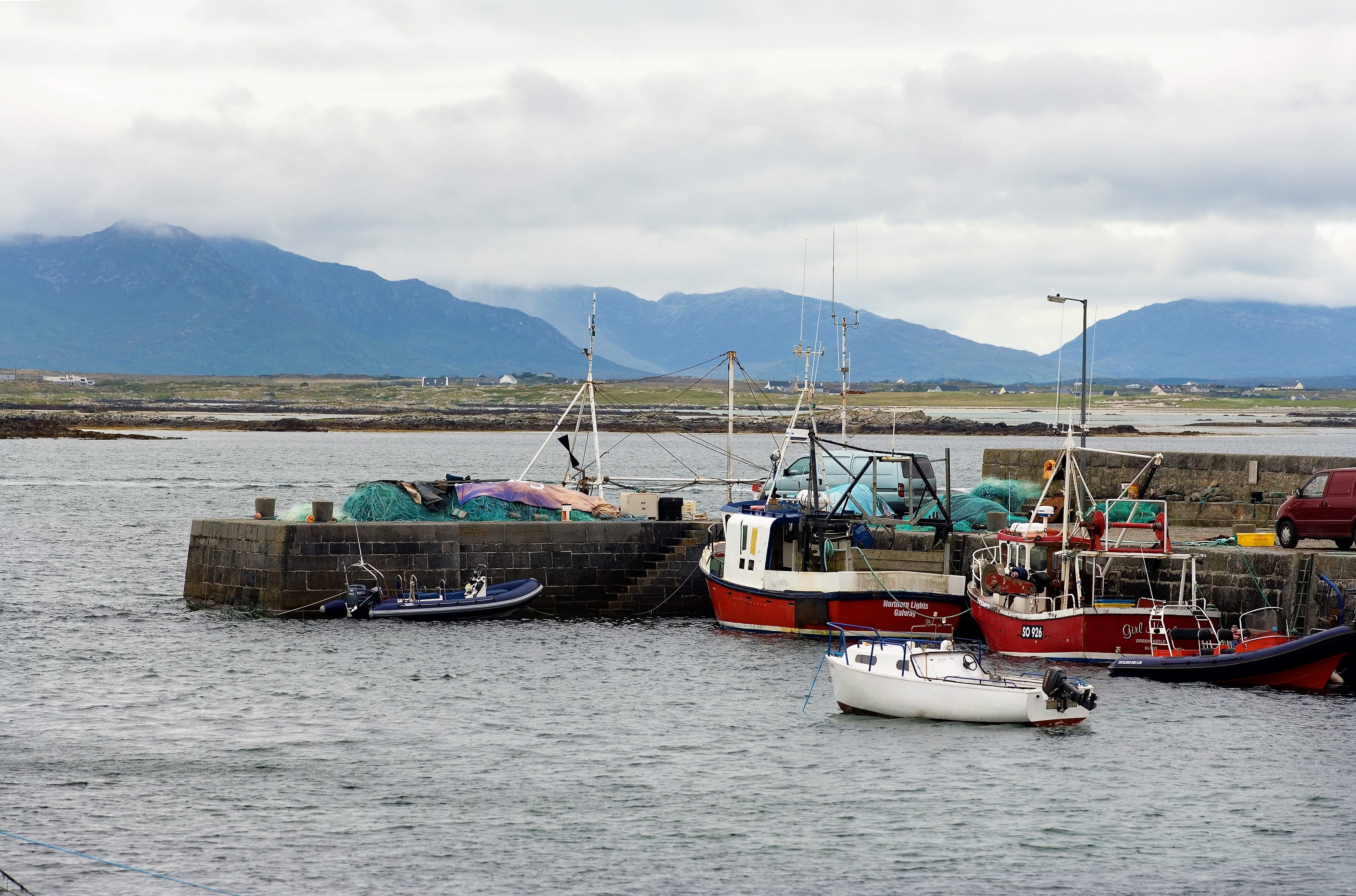 Deep sea angling from Cleggan. Galway. Guided.