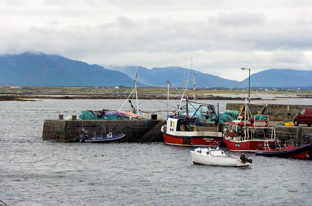 Deep sea angling from Cleggan. Galway. Guided.  8