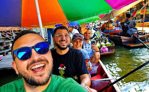 Explore Bangkok's Floating Market and Maeklong Train Market Tour