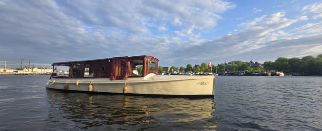 Luxury Private Boat Trip from Amsterdam to Zaanse Schans the Windmill Village Full Day Tour (around 5.5 hours) 2