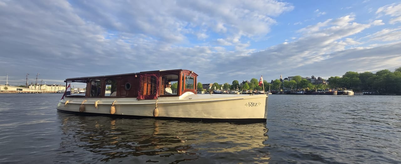 Luxury Private Boat Trip from Amsterdam to Zaanse Schans the Windmill Village Full Day Tour (around 5.5 hours) 2
