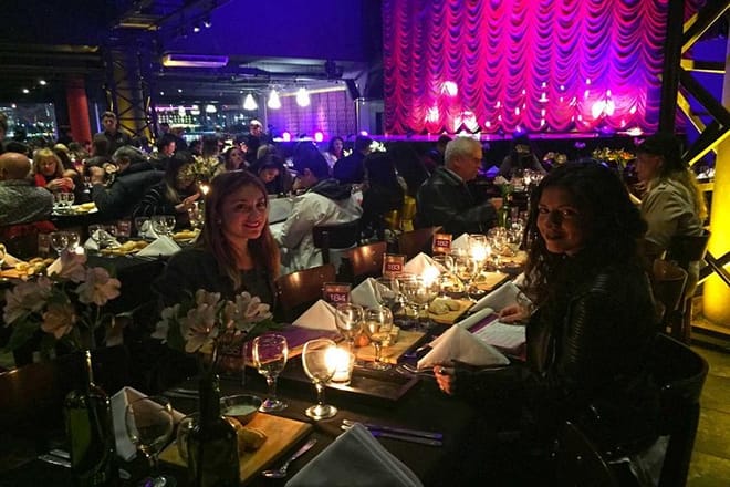 Dinner at Madero tango
