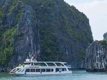 Premium Halong Bay Day Tour: Limousine, Island, Beach and Cave