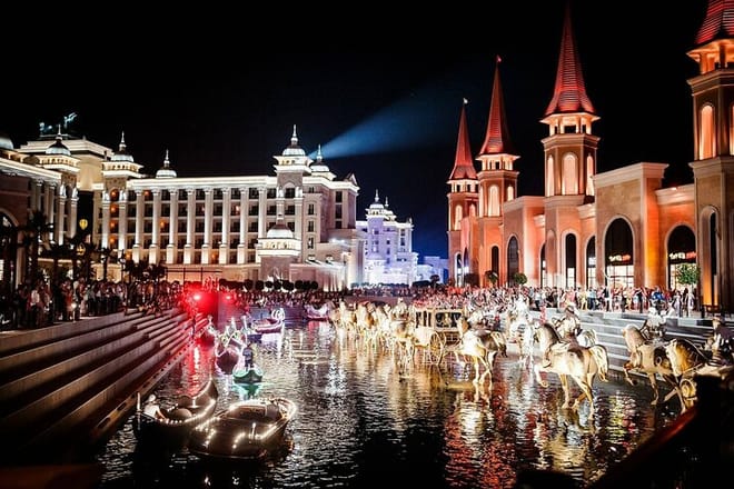 Private Transfer to Land of Legends Night Show or Theme Park 7