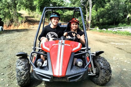 ATV Buggy Adventure and Snorkeling in Roatan, Honduras