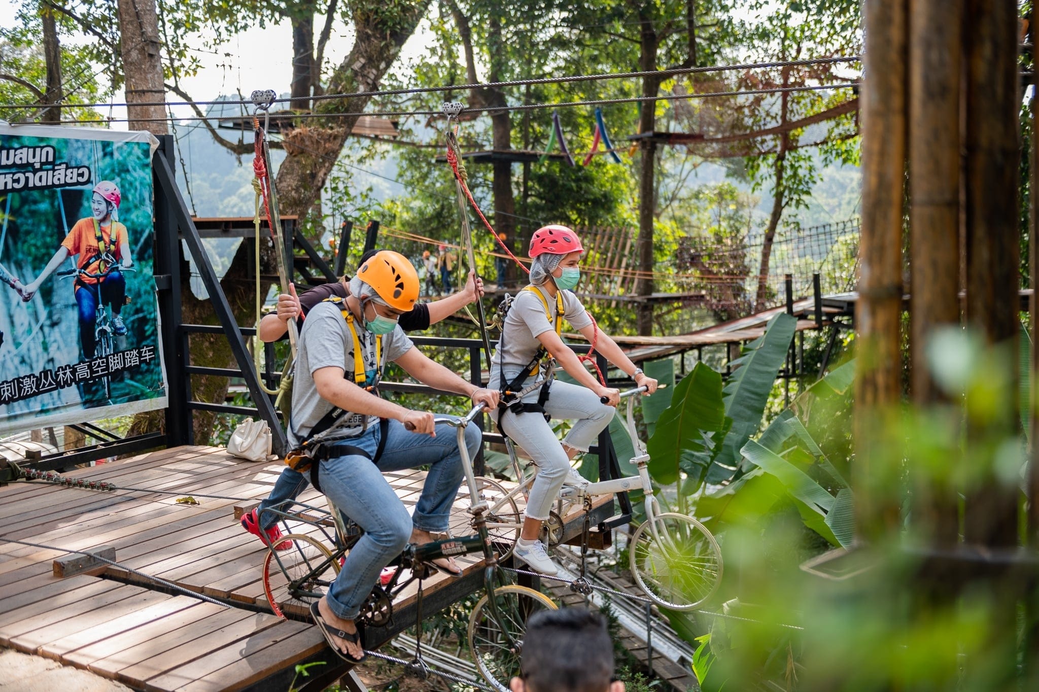 Pongyang Jungle Coaster & Zipline Adventure in Chiang Mai