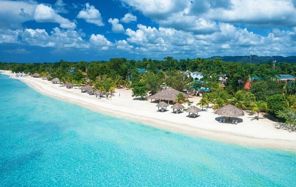 Doctors cave beach, Margaritaville,Glass bottom boat ride, and snorkeling combo