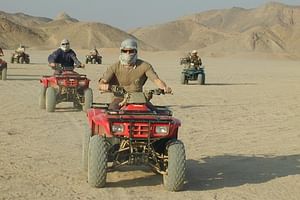  3 Hours Sunset Safari by Quad Bike, Camel Ride With Transfer - Sharm El Sheikh