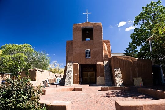 Santa Fe Historic Downtown Smart Phone Audio App Self Guided GPS Walking Tour
