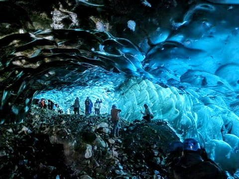 Ice cave - Inside the largest glacier