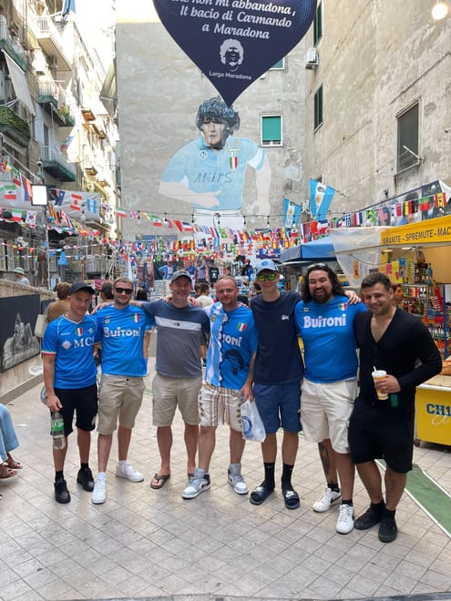 Join a SCC Napoli Game Experience with a local in Naples