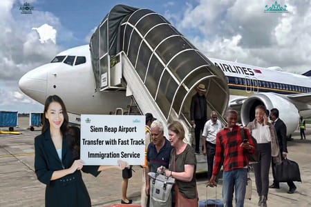 Private Transfer from Siem Reap Airport to Hotel and Back