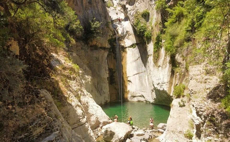 Canyoning Adventure in Manikia Gorge from Athens