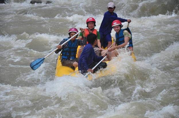 PHUKET-PHANG NGA: Join Tour Full Day White water Rafting 5 Km. Zipline 150 M. Phang Nga Bay with Lunch 4