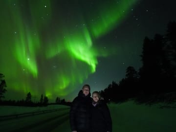 Day tour with snowmobile in Kiruna 10:30 am