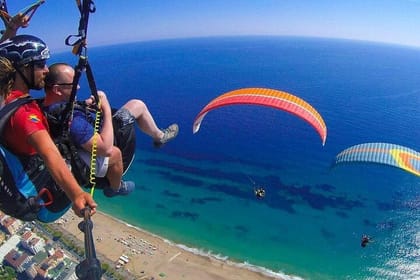 Alanya Tandem Paragliding with Licensed Pilot & Hotel Transfer