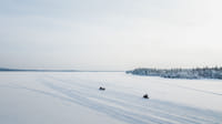 Snowmobile Safari Experience Driving into Lappish Forests 2H	 5