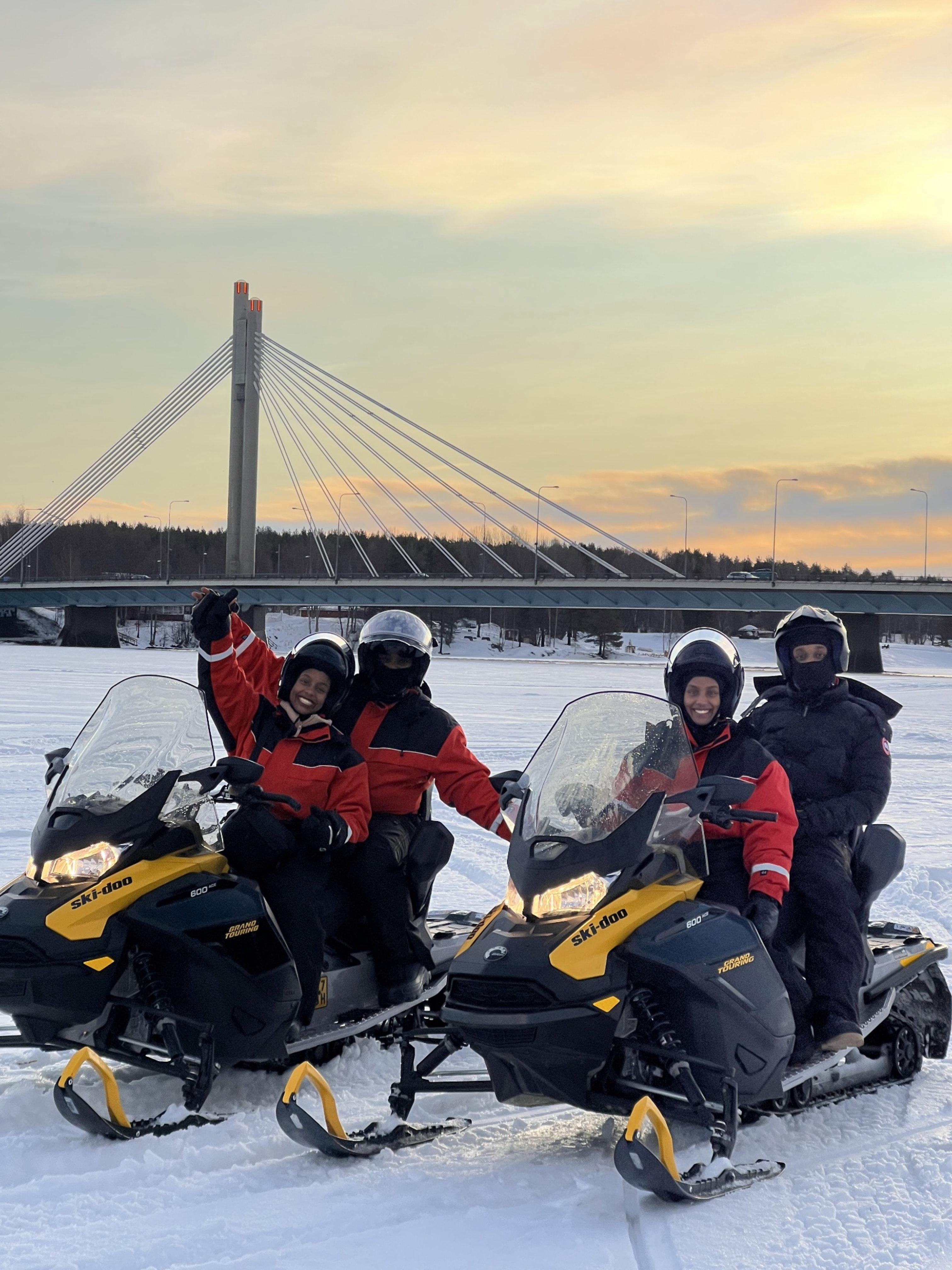 Snowmobile Safari with Reindeer Farm Visit