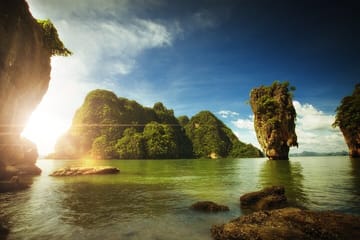 Jamebond Twilight Sea Canoe and Glowing Plankton from Khaolak